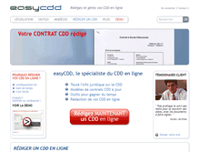 Tablet Screenshot of easycdd.com